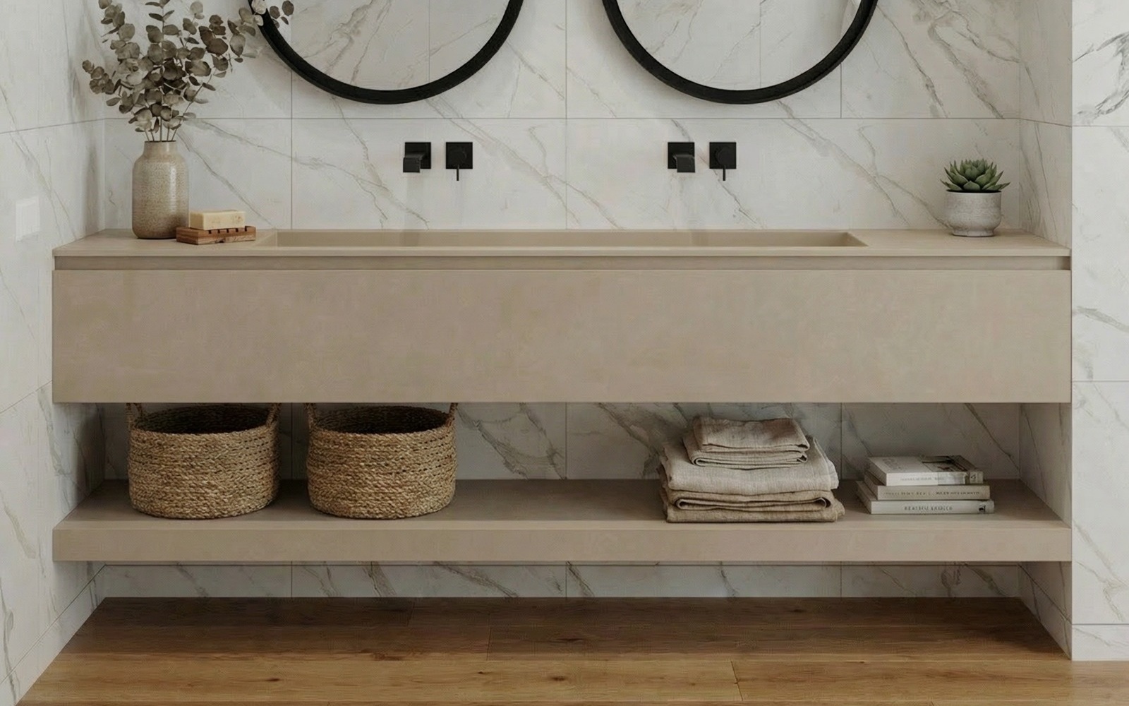 Mobiliario acabado en laca