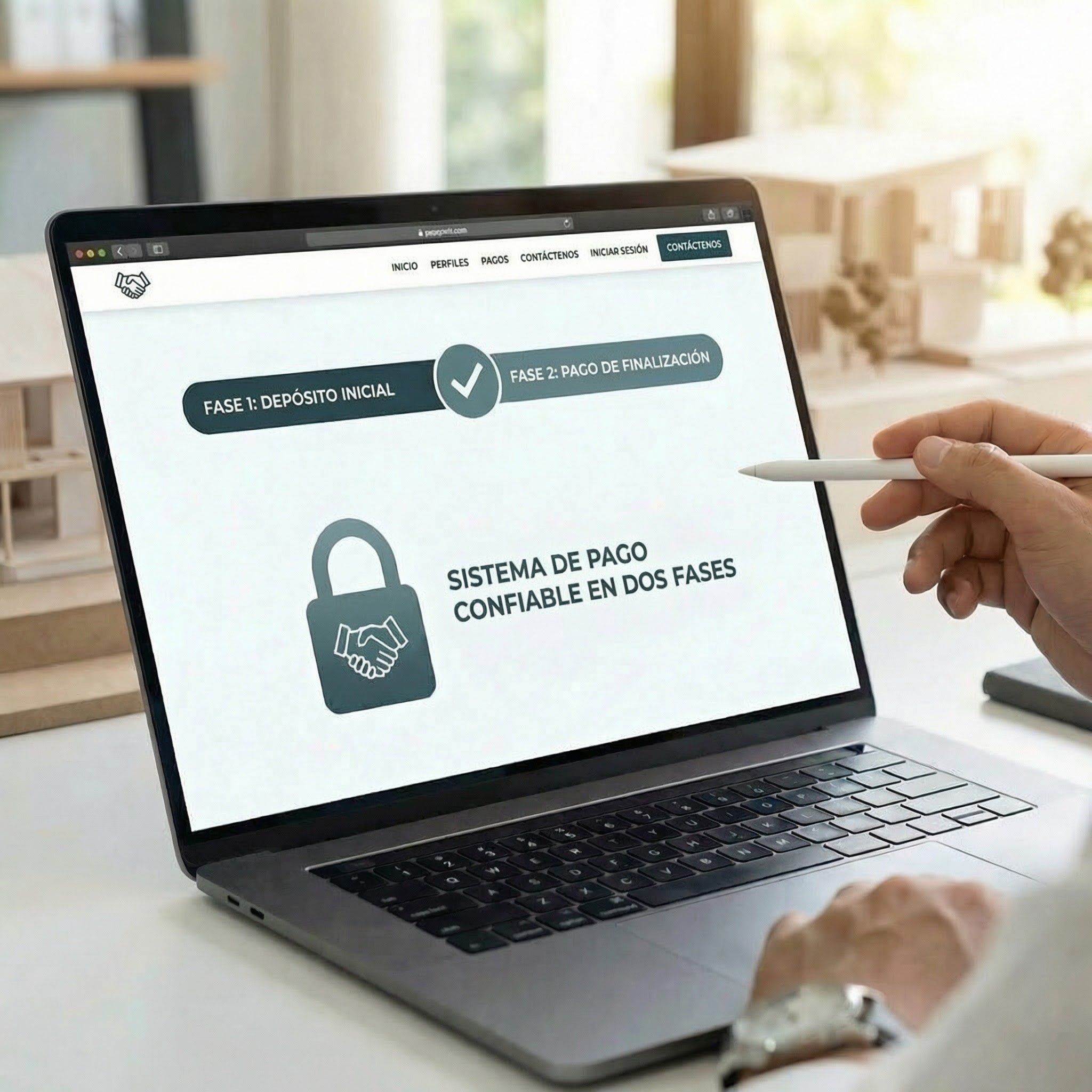 Sistema de pago en dos fases